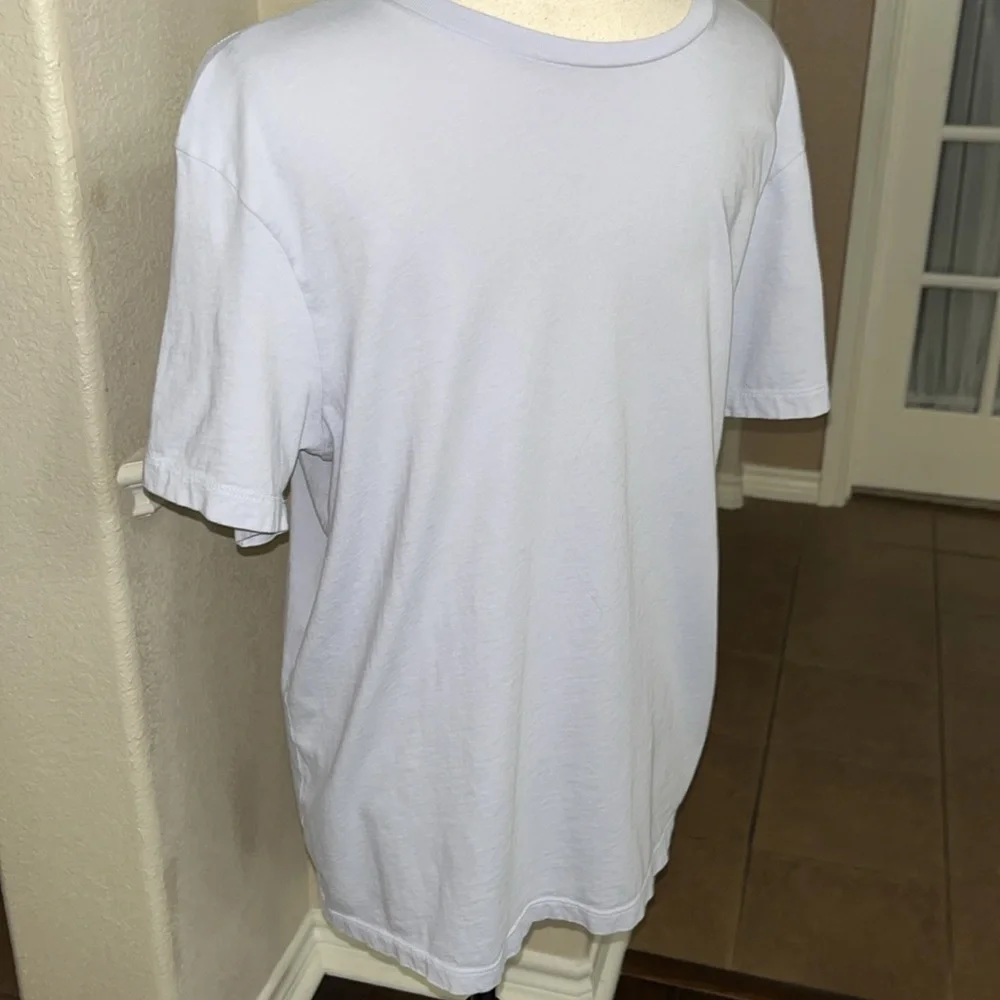 J.Crew light blue washed short sleeve crewneck T-shirt, Size L